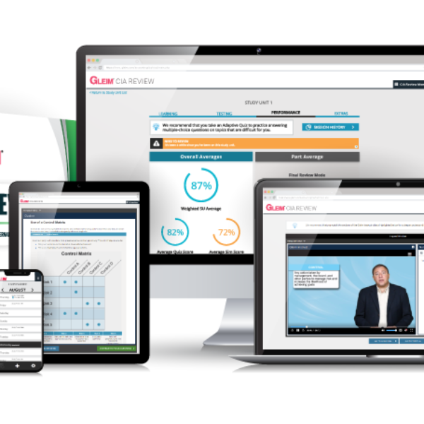 GLEIM PREMIUM CIA REVIEW SYSTEM, 2025
