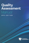 QUALITY ASSESSMENT MANUAL