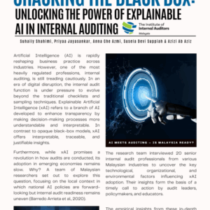 Cracking the Black Box: Unlocking the Power of Explainable AI In Internal Auditing